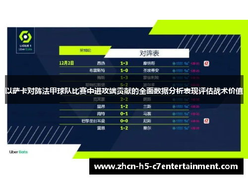 以萨卡对阵法甲球队比赛中进攻端贡献的全面数据分析表现评估战术价值